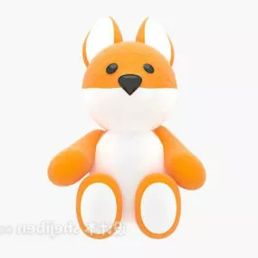 Children Stuffed Toy Squirrel 3d model