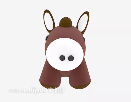 Stuffed Toy Trojan Horse 3d model Stuffed Toy Trojan Horse 3d model