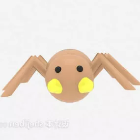 Children Stuffed Toy Ant V1 3d model