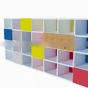 Children Toy Cabinet 3d model