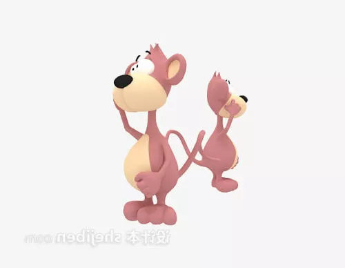 Mouse Monster Creature 3d model