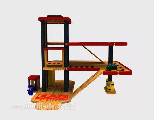 Building Parking Structure 3d model