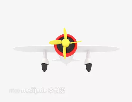 Ju87 Fighter Aircraft 3d model