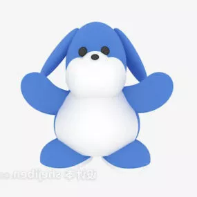 Stuffed Toy Puppy 3d model