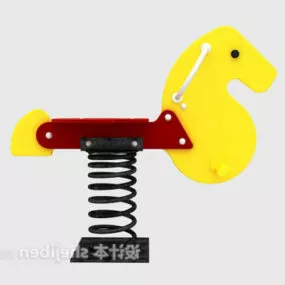 Children Toy Spring Horse 3d model