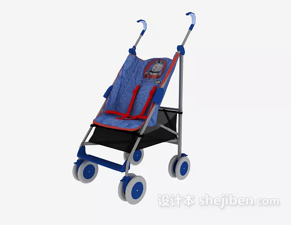 Children Trolley 3d model Children Trolley 3d model