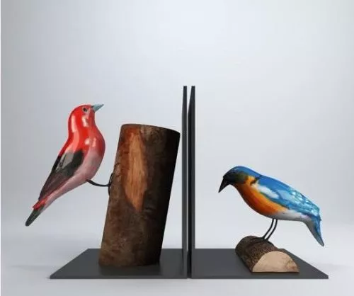 Flying Bird Sunset Sky 3d model