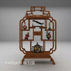 Chinese Traditional Bogu Rack 3d model