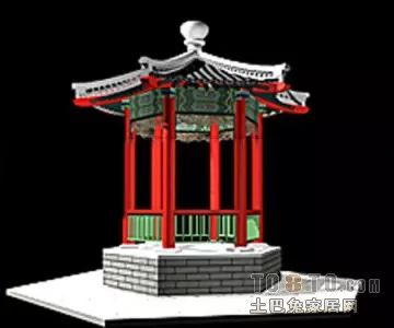 Beijing Palace Museum Ancient  Building Model 3d model