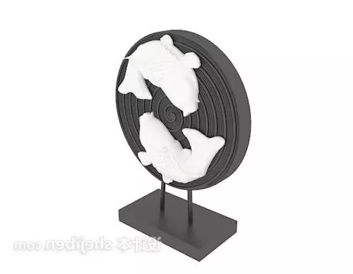 Tableware Round Sculpture Poses 3d model Tableware Round Sculpture Poses 3d model