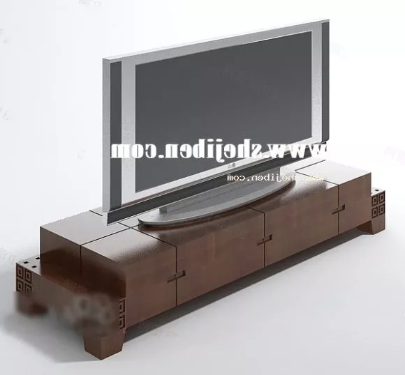 Flat Screen Tv 3d model