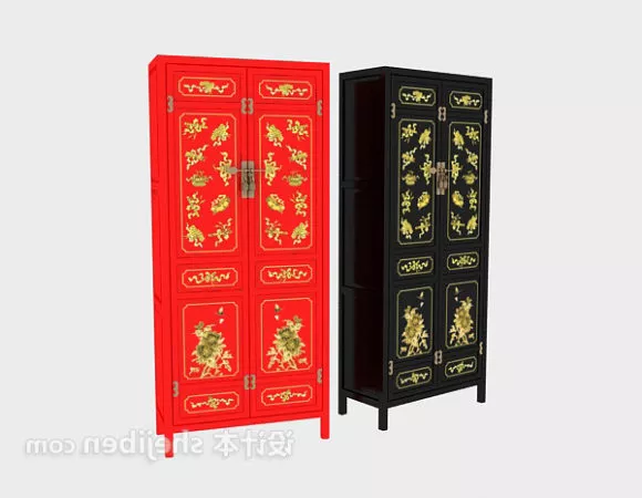 Chinese Furniture Cabinet Classic Style 3d model Chinese Furniture Cabinet Classic Style 3d model