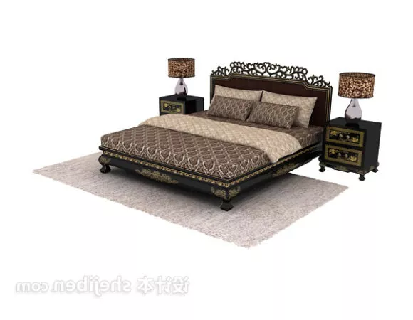 Decorative Red Ball 3d model