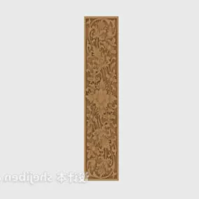 Chinese Carving Screen Frame 3d model