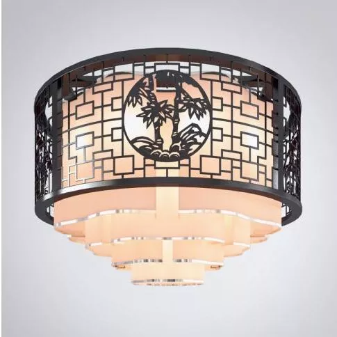 Chinese Ceiling Lamp Carving Style 3d model Chinese Ceiling Lamp Carving Style 3d model