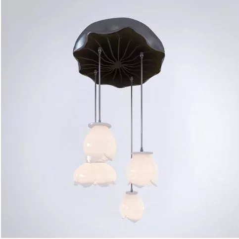 Chinese Ceiling Ceramic Chandelier 3d model Chinese Ceiling Ceramic Chandelier 3d model