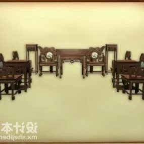 Chinese Classical Living Room Furniture 3d model