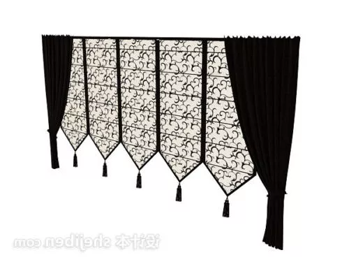 Curtain Celling 3d model