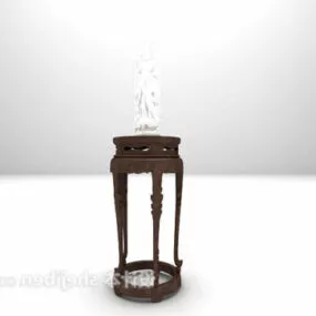 Antique Flower Rack 3d model