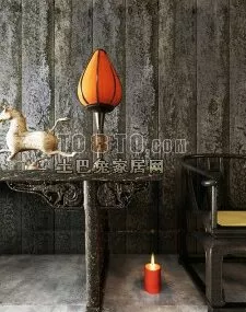 Jewelry Decoration On Table 3d model