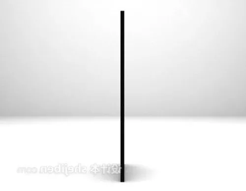 Sculpting Leaf Partition Panel 3d model