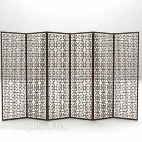 Chinese Carving Screen 3d model