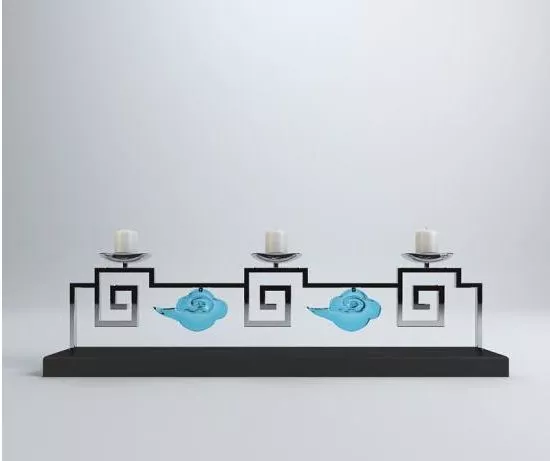 Chinese Style Candlestick Decorative 3d model Chinese Style Candlestick Decorative 3d model