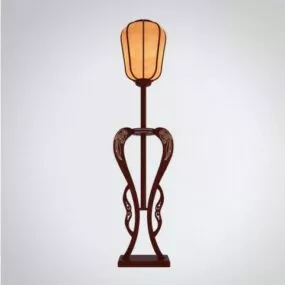 Chinese Style Antique Floor Lamp 3d model