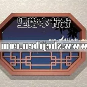 Chinese Window Style 3d model