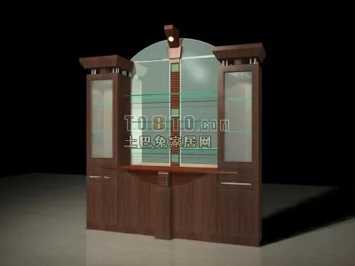 Picnic Shelf Furniture 3d model