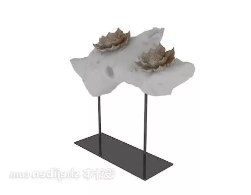 Tableware Wood Carving Ornament 3d model Tableware Wood Carving Ornament 3d model