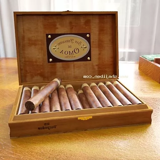 Cigar Box 3d model Cigar Box 3d model