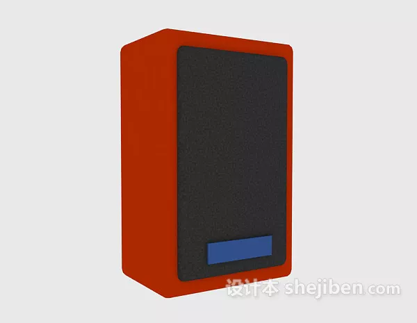 Box Audio Gadget 3d model Box Audio Gadget 3d model