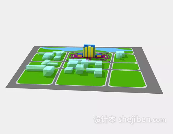 Water Fountain 3d model