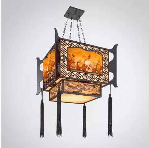 Ceiling Lamp, Crystal Chandelier Lighting 3d model