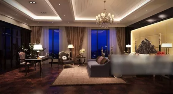 Classic Style Bedroom Interior Scene 3d model Classic Style Bedroom Interior Scene 3d model