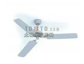 Classroom Ceiling Fan 3d model