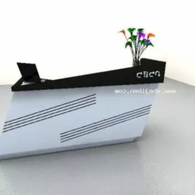 Modern Polygon Reception 3d model