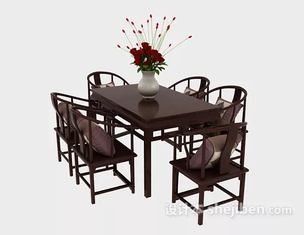 Bar Chair With Thin Leg 3d model