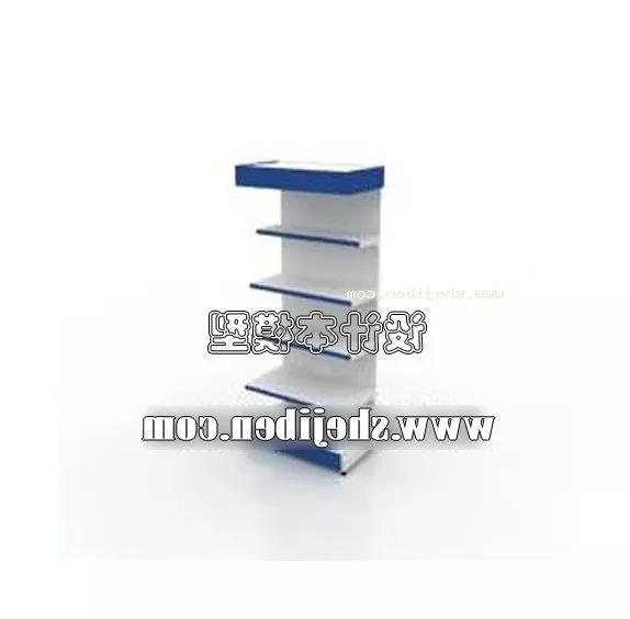 Commercial Showcase Shelf 3d model Commercial Showcase Shelf 3d model