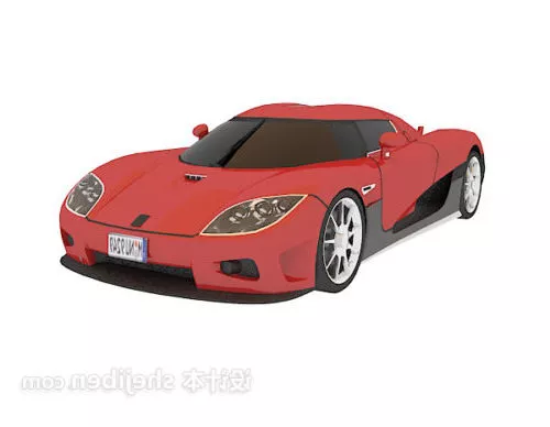 Car Shelby De Tomaso P70 3d model