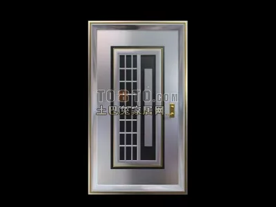 Door Hinges 3d model