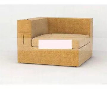 Sofa Axel Two Seats 3d model