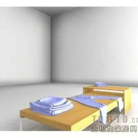 Costume Clothes With Hanger 3d model