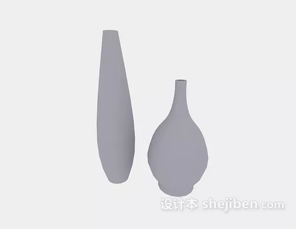 Tableware Vase Wire Frame 3d model