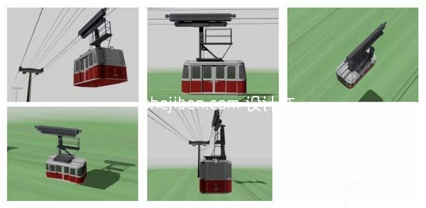 Lowpoly Green Car 3d model