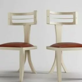 Creative Wood Chair 3d model