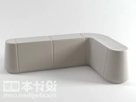 Creative Simple Bench Sofa 3d model Creative Simple Bench Sofa 3d model