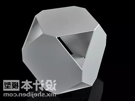 Office Desk Furniture With Chair Computer 3d model