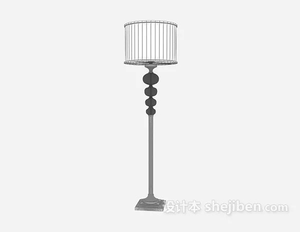 Creative Floor Lamp Cylinder Shade 3d model Creative Floor Lamp Cylinder Shade 3d model